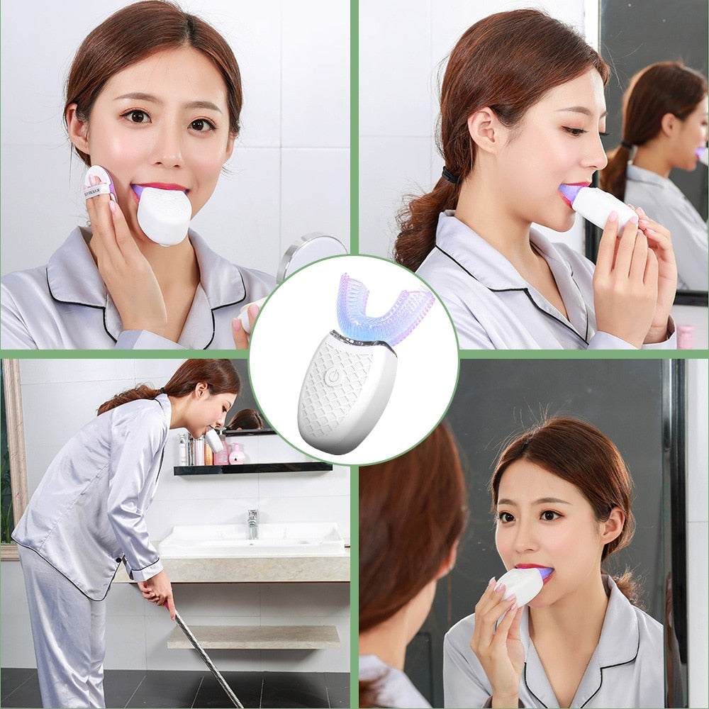 Adult Sonic Teeth Whitening Electric Toothbrush - wonderfulandamazingstuff