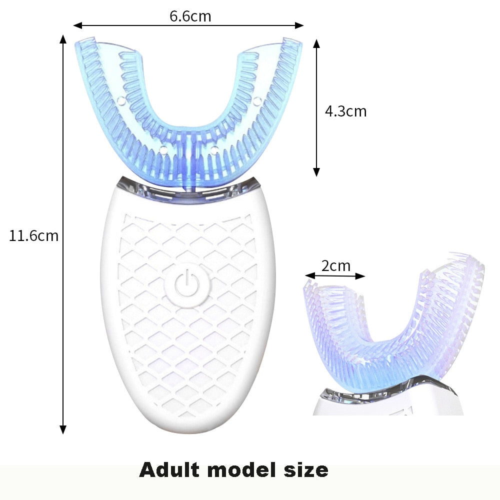 Adult Sonic Teeth Whitening Electric Toothbrush - wonderfulandamazingstuff