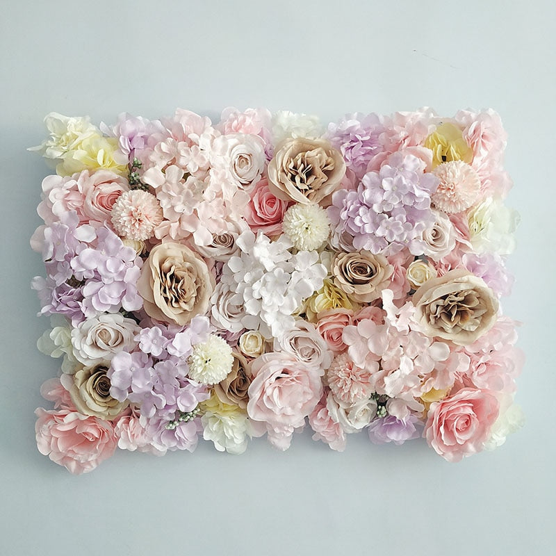 Silk Rose Flowers 3D Backdrop Wall - wonderfulandamazingstuff