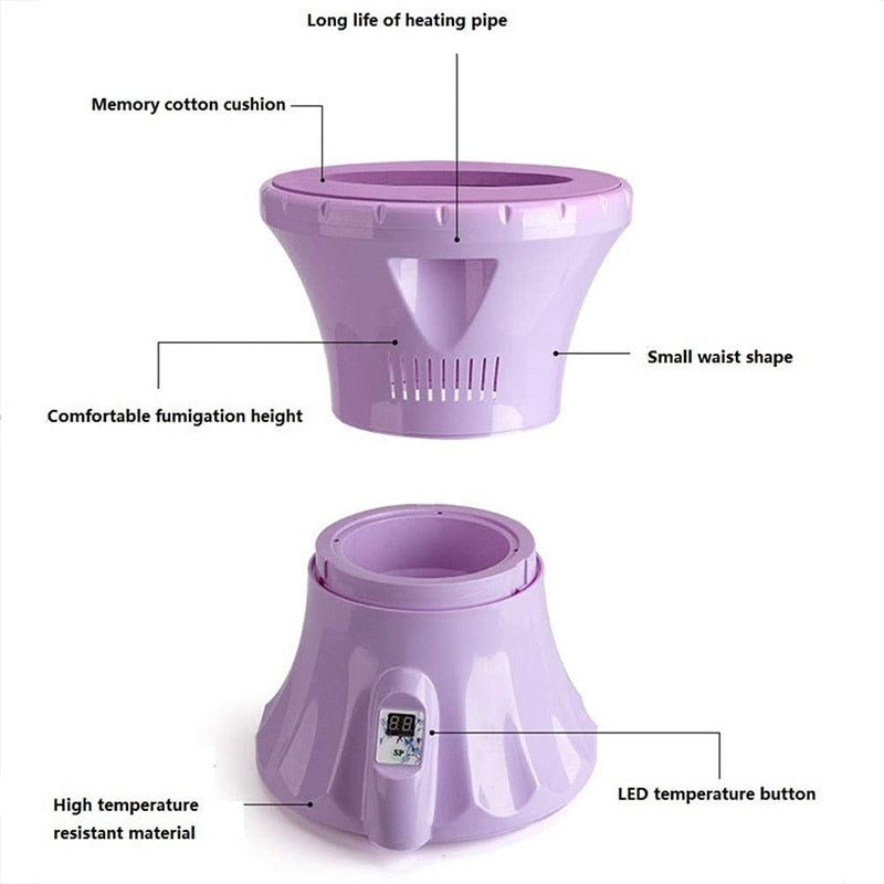 Vaginal Spa Sitz Bath Moxibustion Herbal Steamer - wonderfulandamazingstuff