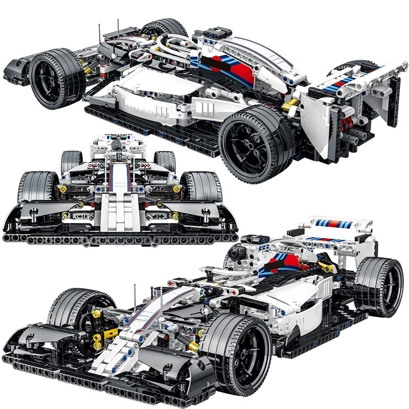 Remote Control Moter Power F1 Car Building Blocks Bricks - wonderfulandamazingstuff