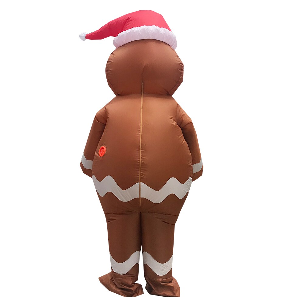 Christmas Cosplay Gingerbread Man Inflatable Costumes - wonderfulandamazingstuff