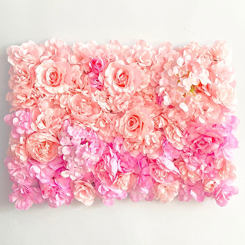 Silk Rose Flowers 3D Backdrop Wall - wonderfulandamazingstuff