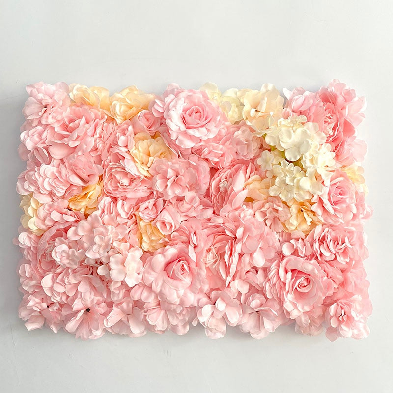 Silk Rose Flowers 3D Backdrop Wall - wonderfulandamazingstuff