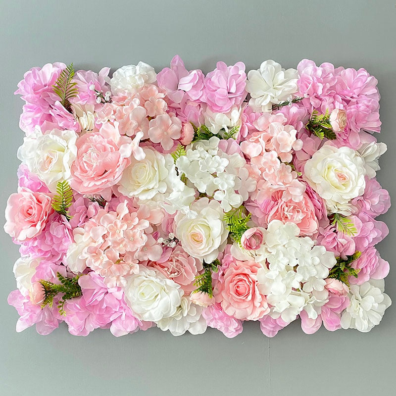 Silk Rose Flowers 3D Backdrop Wall - wonderfulandamazingstuff