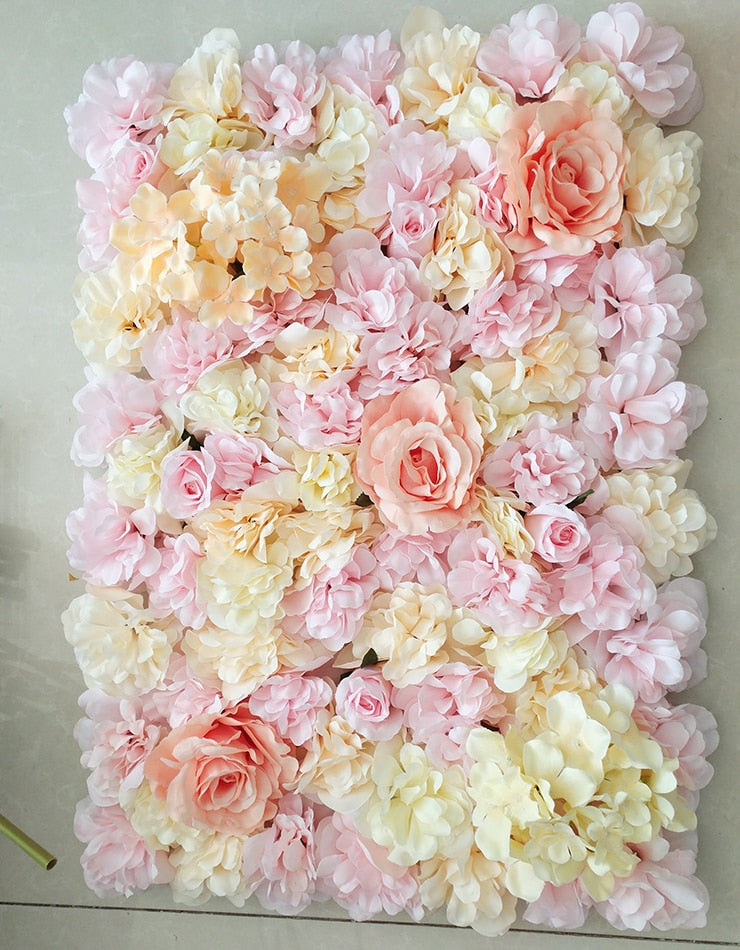 Silk Rose Flowers 3D Backdrop Wall - wonderfulandamazingstuff