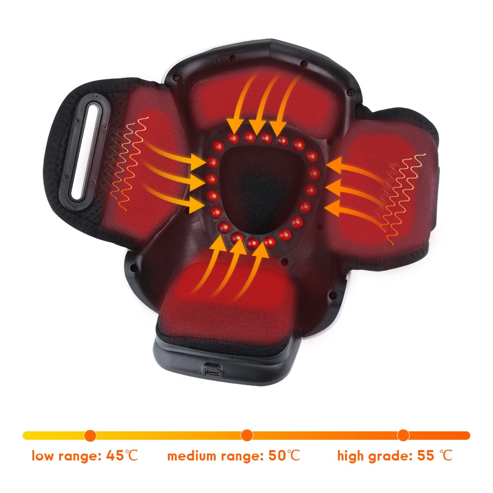 Hot Electric Heating Knee Massager Air Pressure & Vibration - wonderfulandamazingstuff