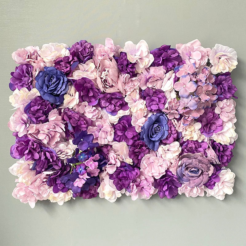 Silk Rose Flowers 3D Backdrop Wall - wonderfulandamazingstuff