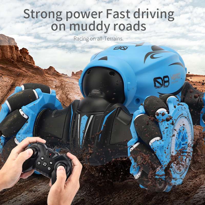 4WD RC Stunt Car with Gesture Contol - wonderfulandamazingstuff