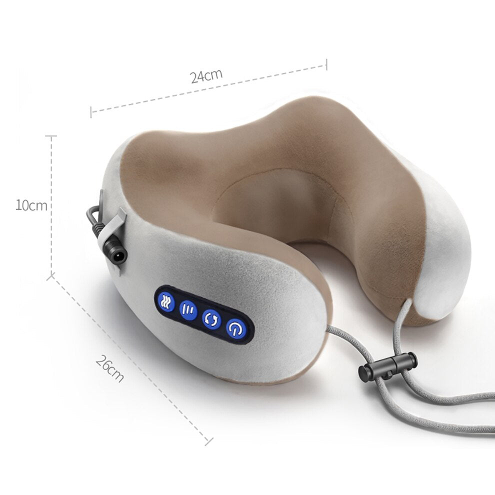 Electric Neck Massage Rechargeable Pillow - wonderfulandamazingstuff