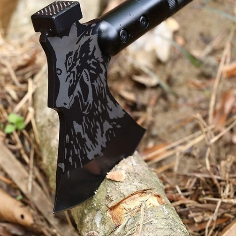 Foldable Camping Axe Multi-Tool Survival Kit - wonderfulandamazingstuff