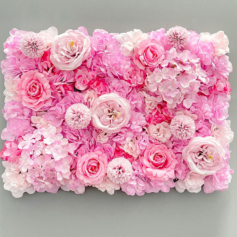 Silk Rose Flowers 3D Backdrop Wall - wonderfulandamazingstuff