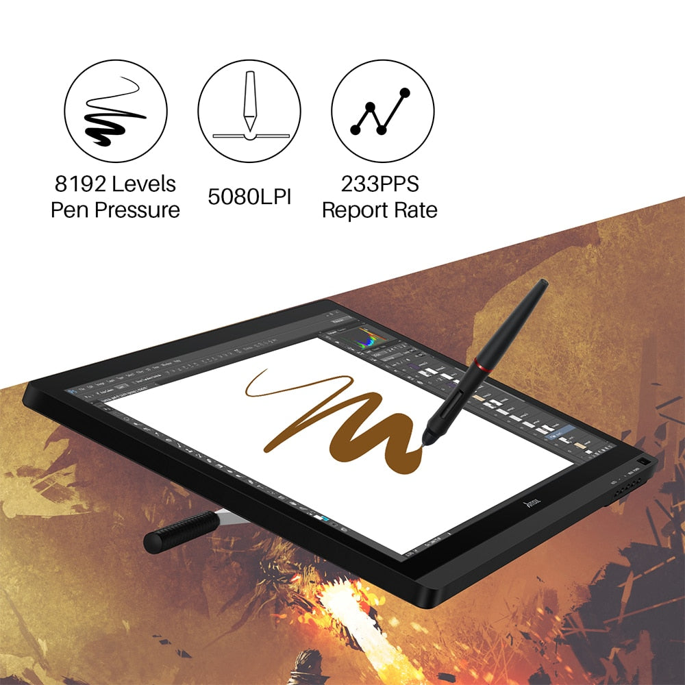 Graphic Tablet with Screen 21.5 inch - wonderfulandamazingstuff