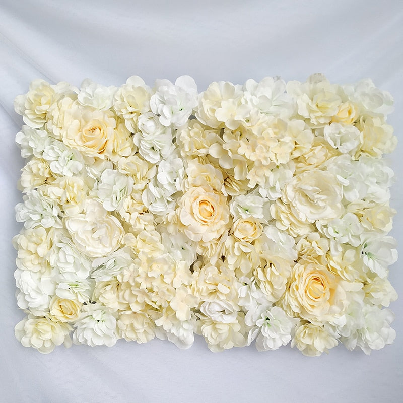 Silk Rose Flowers 3D Backdrop Wall - wonderfulandamazingstuff