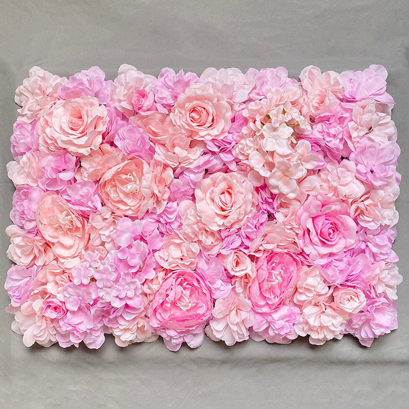 Silk Rose Flowers 3D Backdrop Wall - wonderfulandamazingstuff