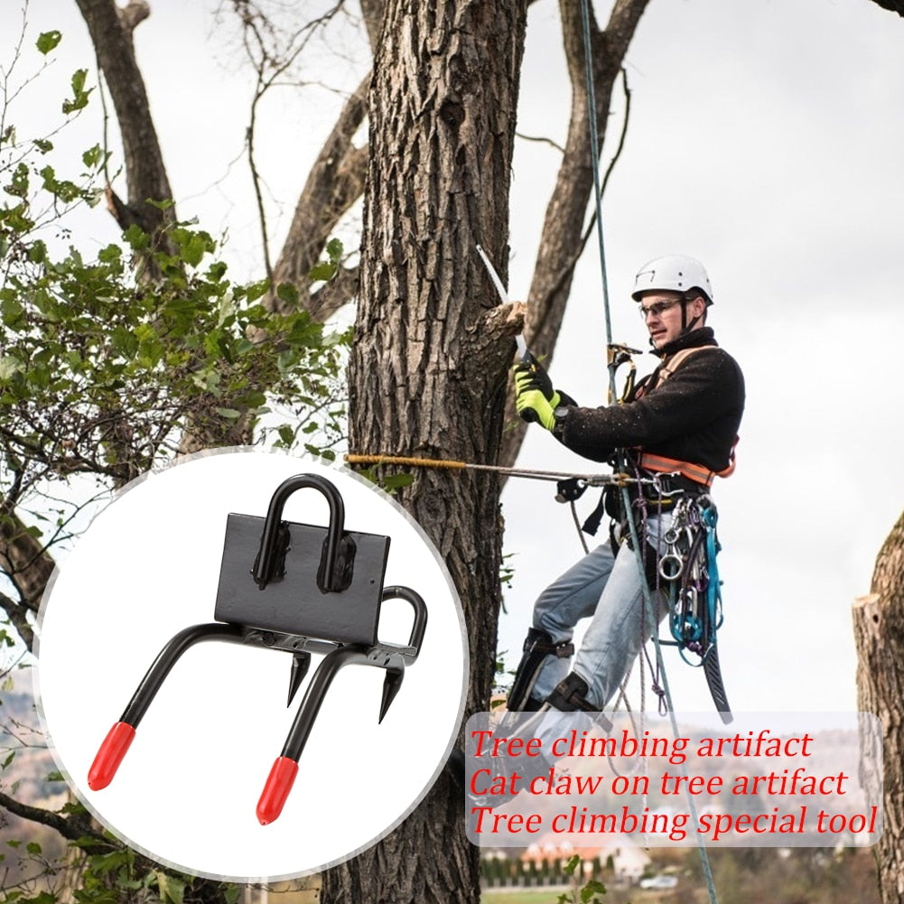 Tree Climbing Spikes Claws Multi-Function Tool Pole Climbing Survival Gear Grips Cleats Hiking Spikes Shoes Labor Saving - wonderfulandamazingstuff