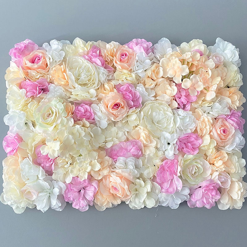 Silk Rose Flowers 3D Backdrop Wall - wonderfulandamazingstuff