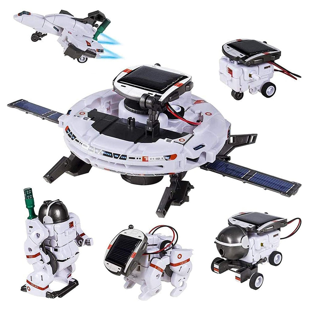 12 in 1 Science Solar Experiment  Robot - wonderfulandamazingstuff