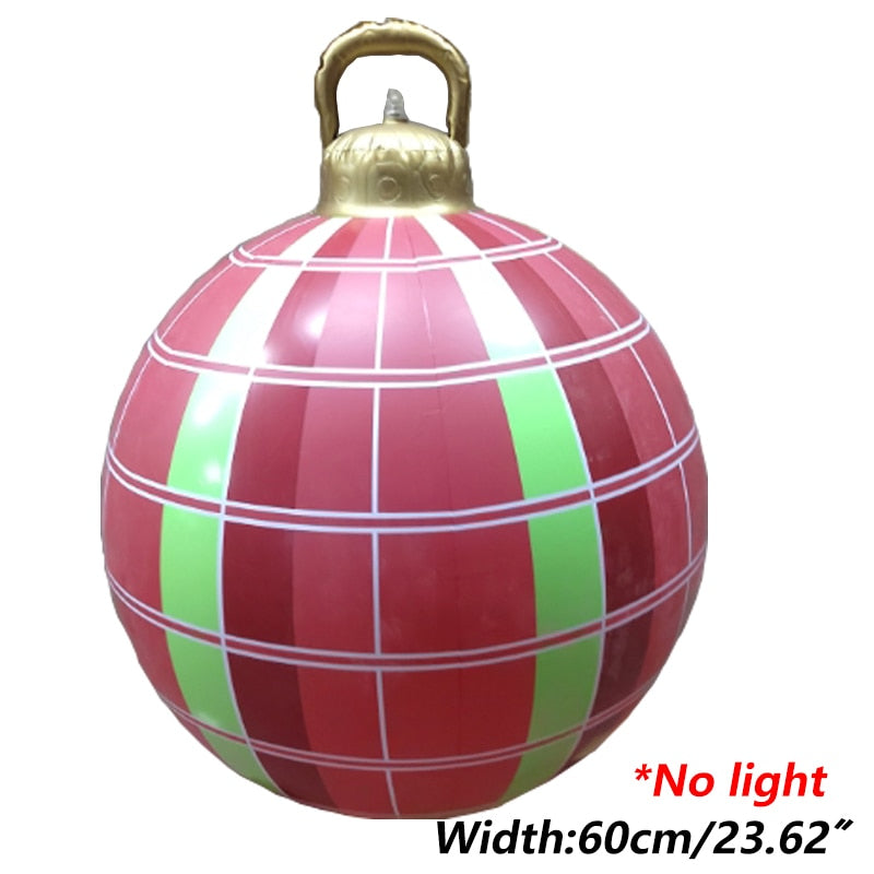 60cm Christmas Outdoor Indoor/Ball Ornaments - wonderfulandamazingstuff