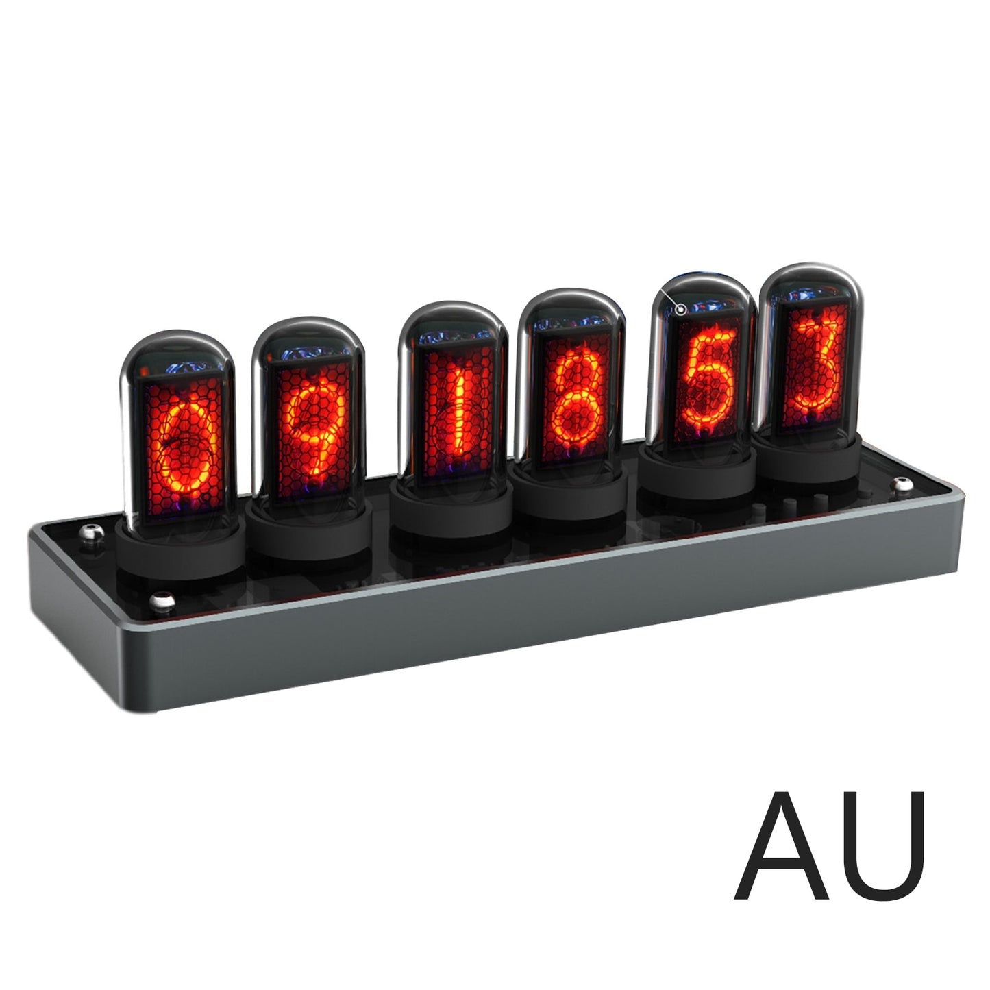 Color LED Digital Retro Glow Analog Nixie Tube Clock - wonderfulandamazingstuff