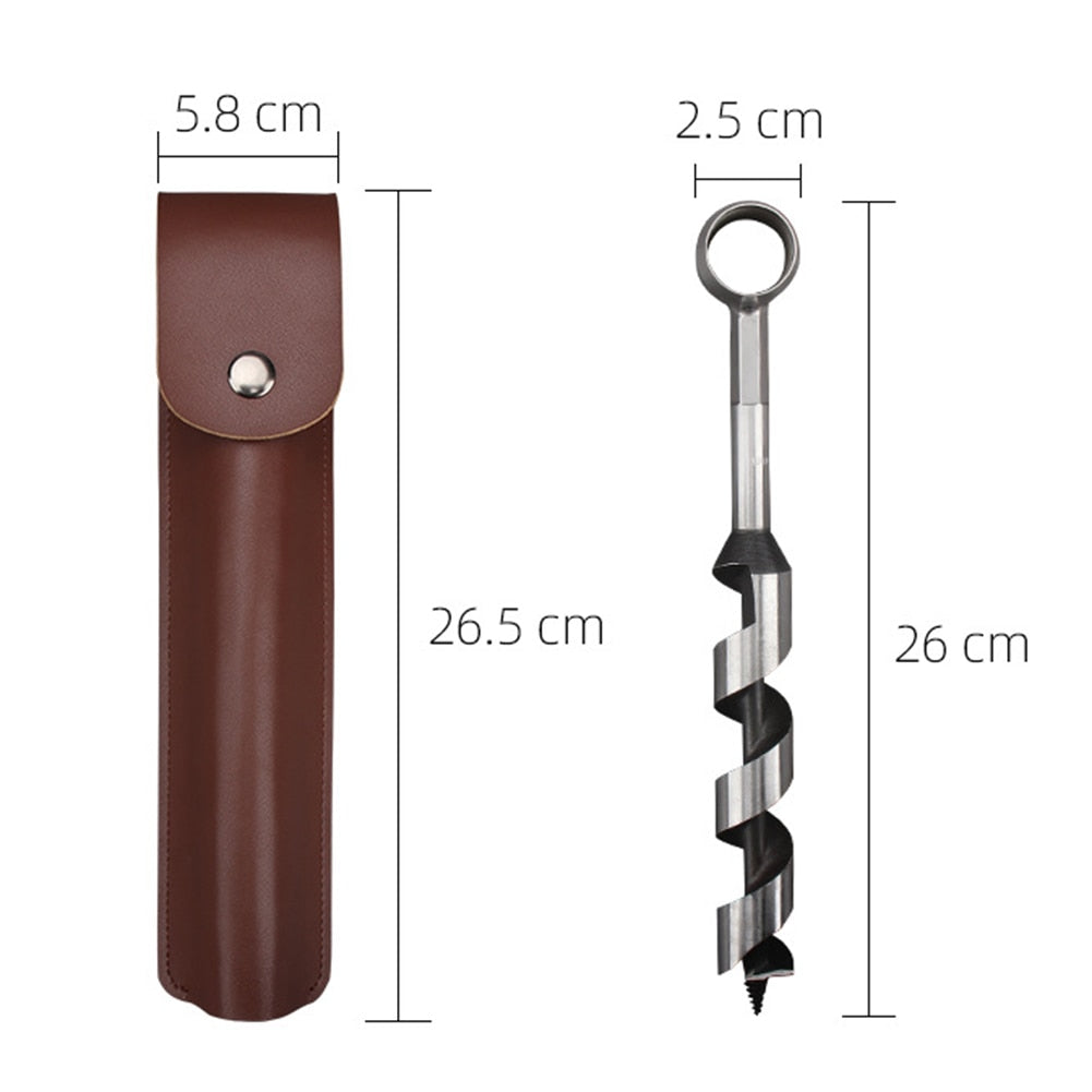 Outdoor Survival Auger Drill Bits - wonderfulandamazingstuff