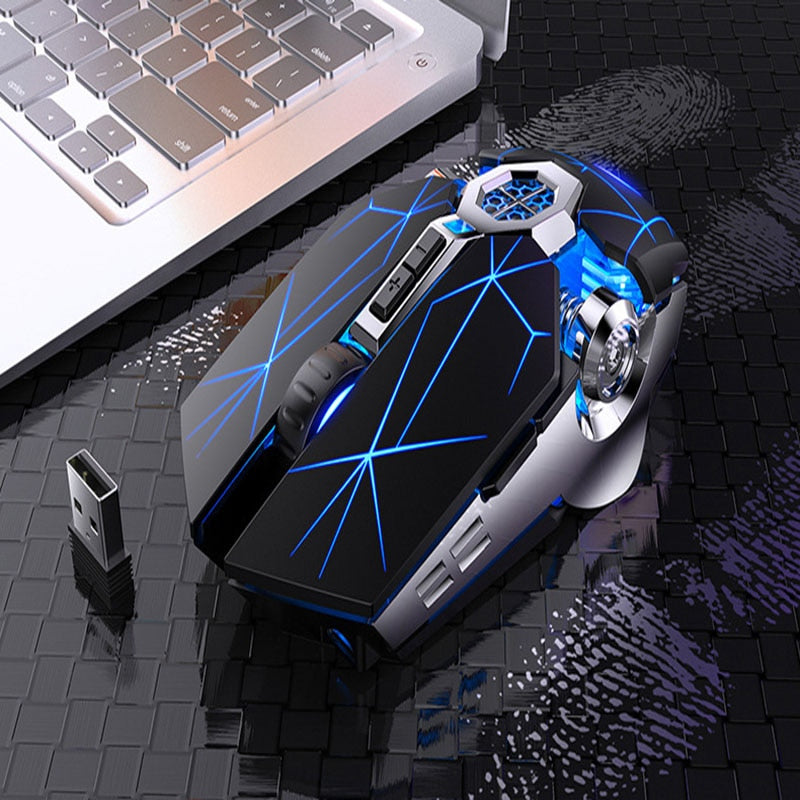 Wireless Ergonomic Optical Gaming Mouse - wonderfulandamazingstuff