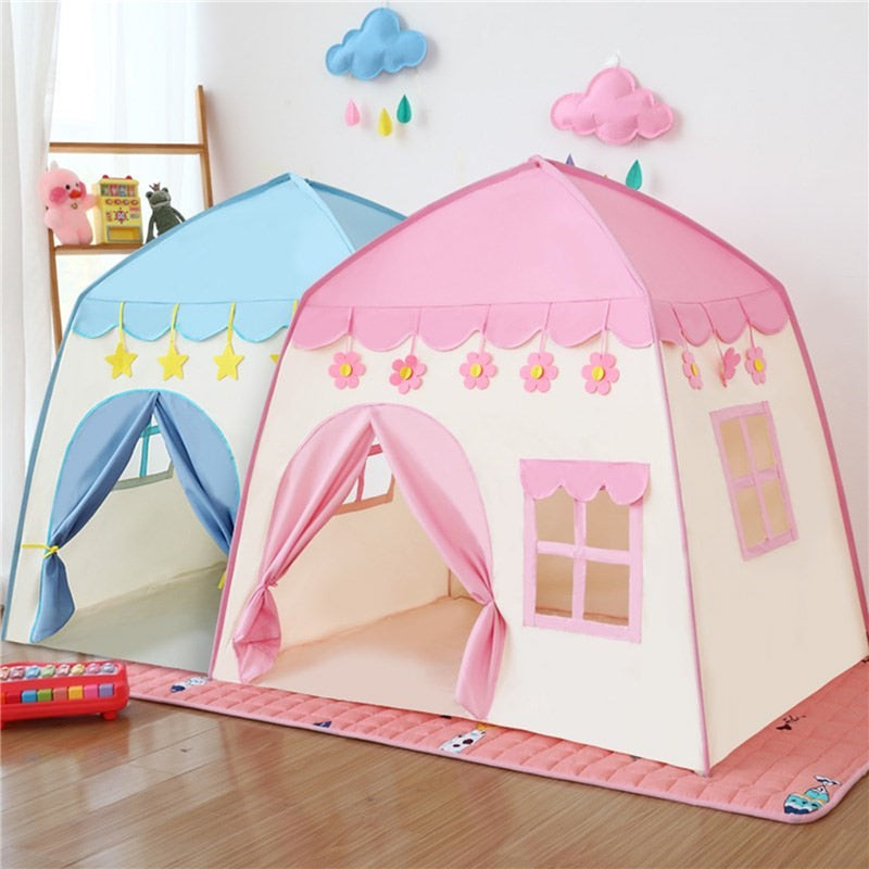 Children's Princess Castle Tent - wonderfulandamazingstuff