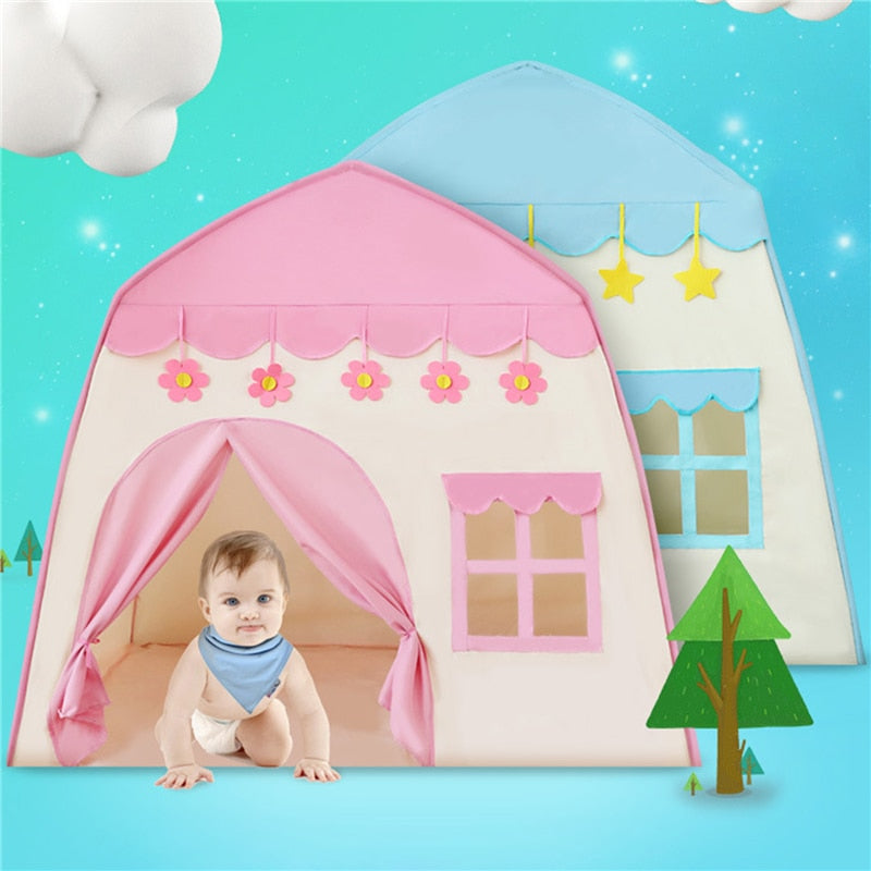 Children's Princess Castle Tent - wonderfulandamazingstuff