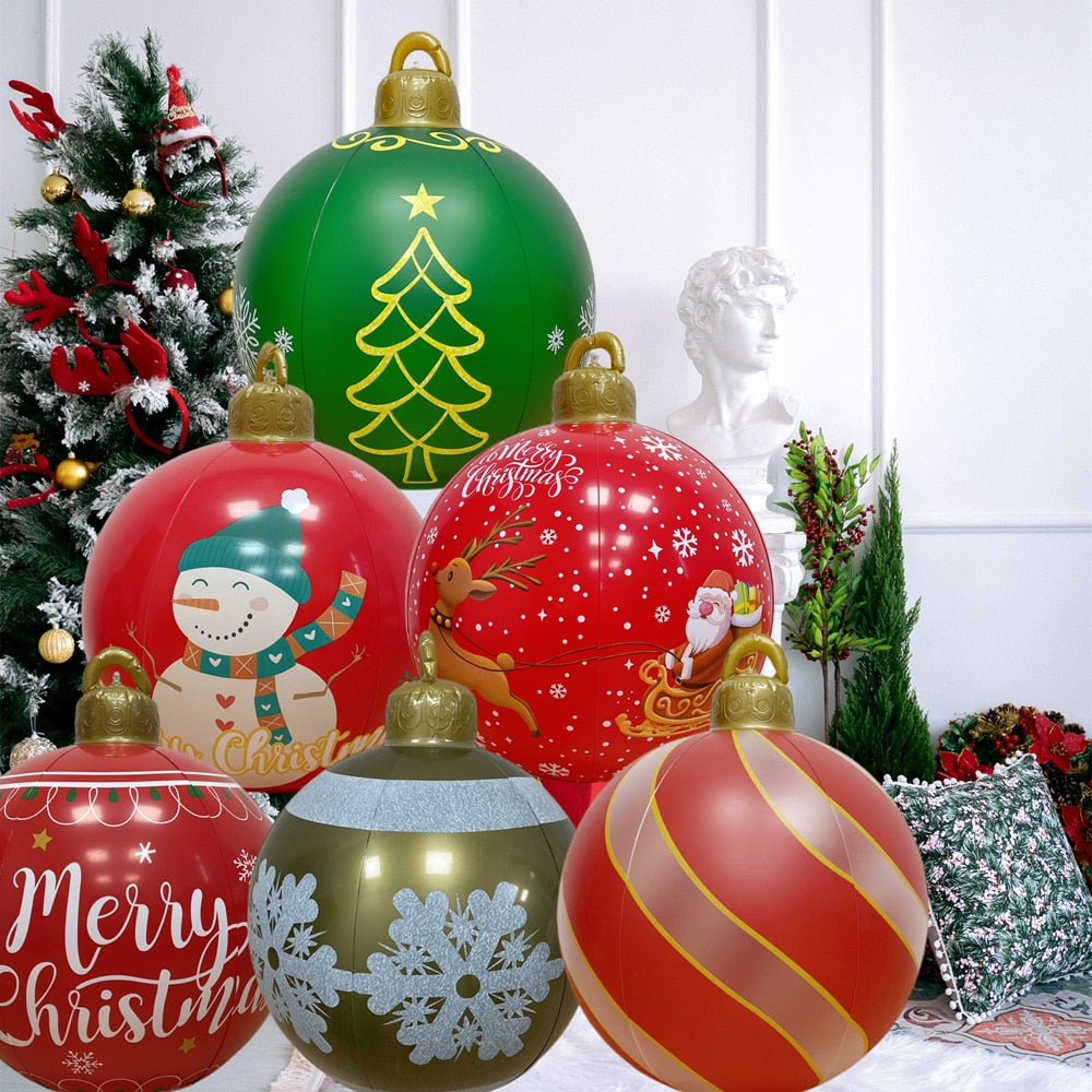 60cm Christmas Outdoor Indoor/Ball Ornaments - wonderfulandamazingstuff