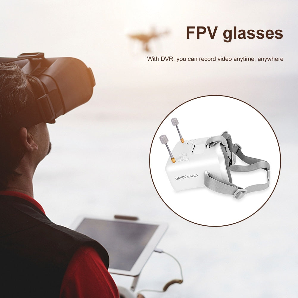 First Person View VR Glasses for RC Drones - wonderfulandamazingstuff