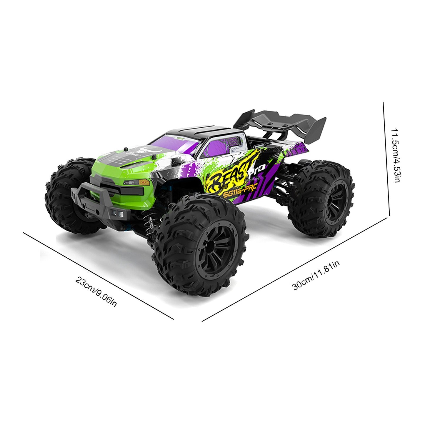 Remote Control Monster Truck Crawler 4WD 70KM/H - wonderfulandamazingstuff