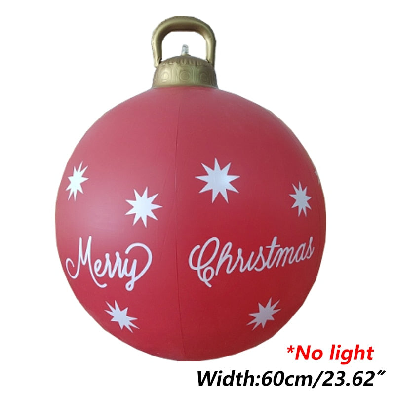 60cm Christmas Outdoor Indoor/Ball Ornaments - wonderfulandamazingstuff