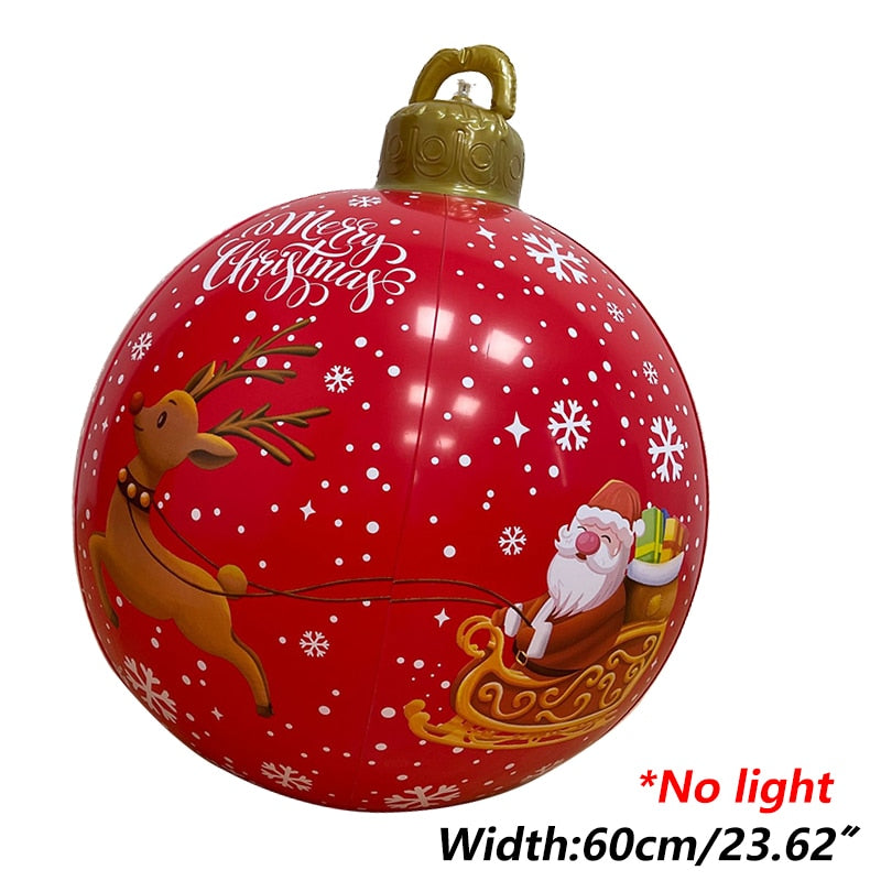 60cm Christmas Outdoor Indoor/Ball Ornaments - wonderfulandamazingstuff