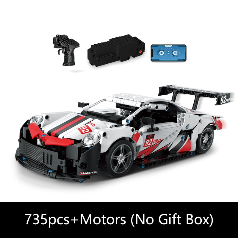 Remote Control Moter Power F1 Car Building Blocks Bricks - wonderfulandamazingstuff