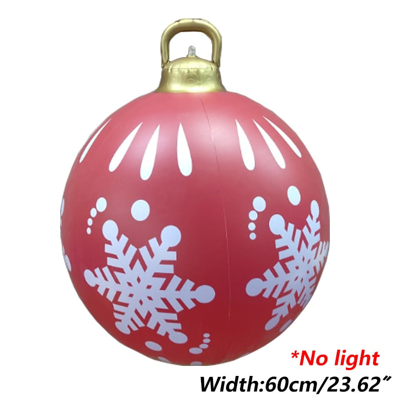 60cm Christmas Outdoor Indoor/Ball Ornaments - wonderfulandamazingstuff