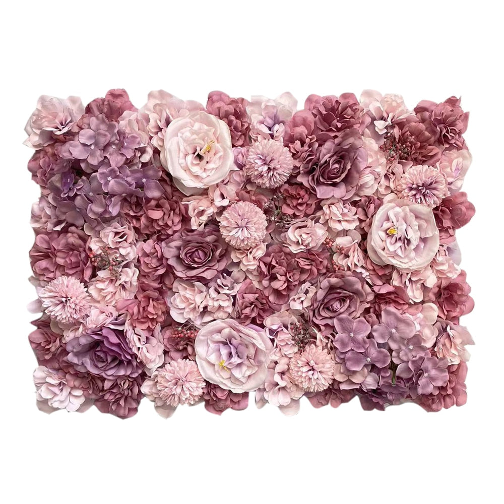 Silk Rose Flowers 3D Backdrop Wall - wonderfulandamazingstuff