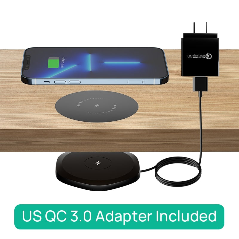 Invisible Wireless Under Table Charger-iPhone - wonderfulandamazingstuff