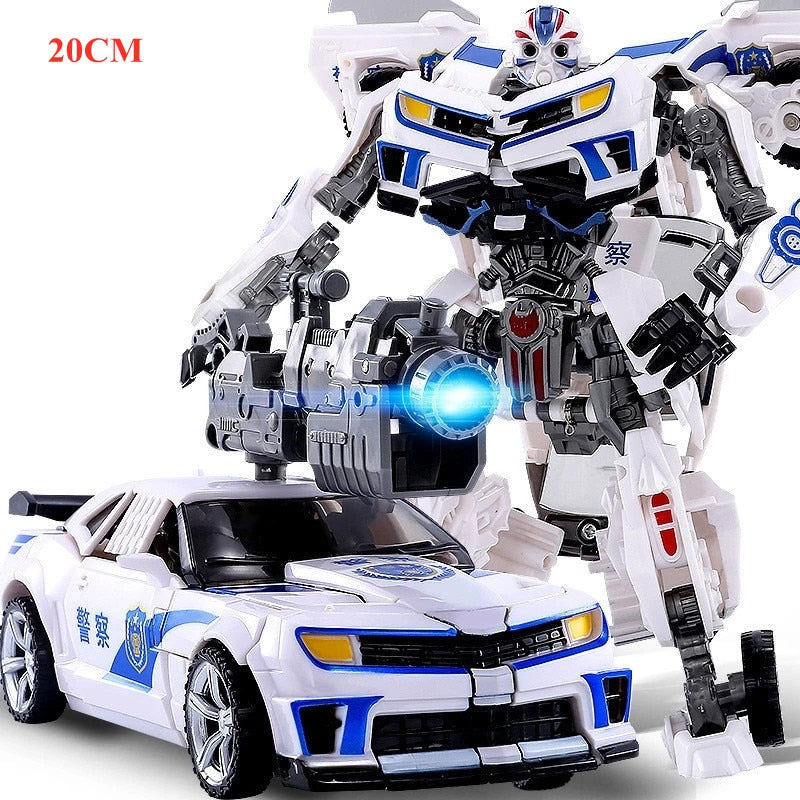 Anime Robot Car Action Figure (NON-RC) - wonderfulandamazingstuff