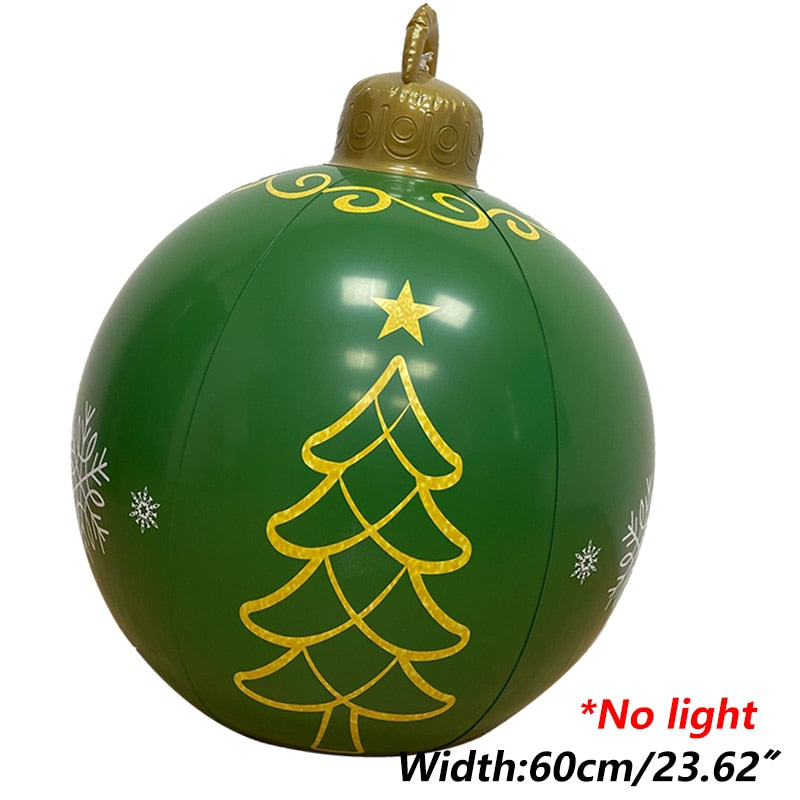 60cm Christmas Outdoor Indoor/Ball Ornaments - wonderfulandamazingstuff