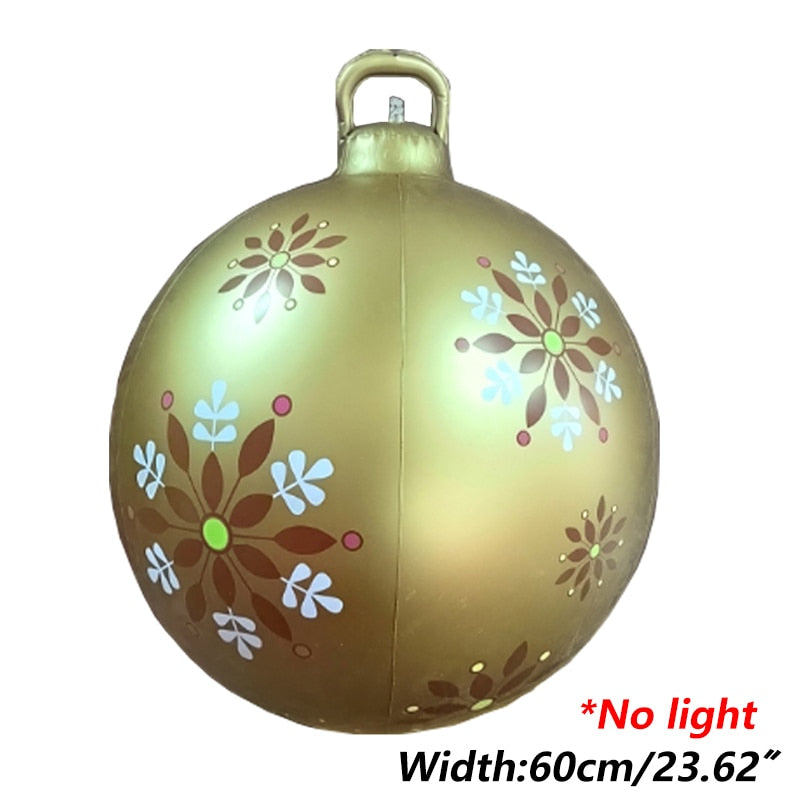 60cm Christmas Outdoor Indoor/Ball Ornaments - wonderfulandamazingstuff