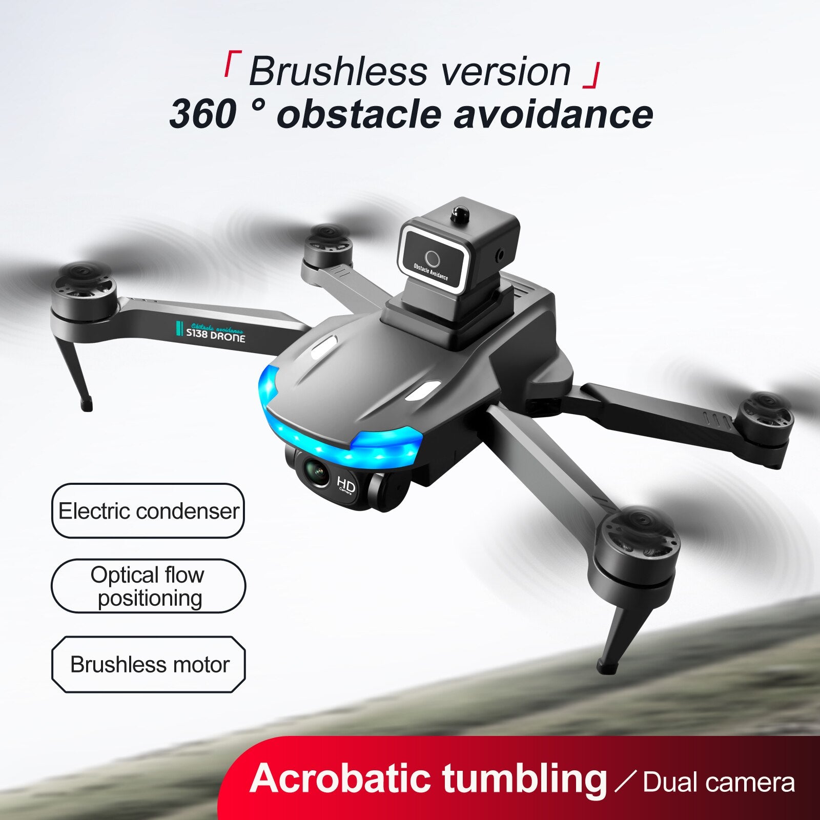 8K Professional Drone with Dual Camera 5G Wifi - wonderfulandamazingstuff