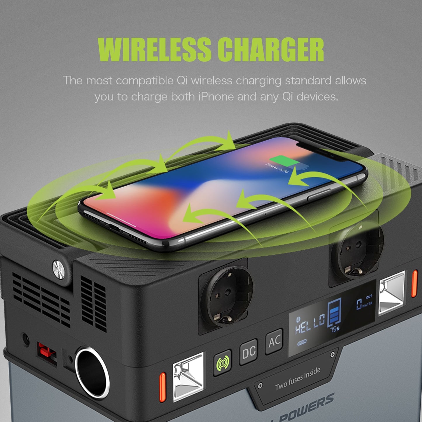 Portable 288Wh / 78000mAh PowerStation with DC / AC Inverter - wonderfulandamazingstuff