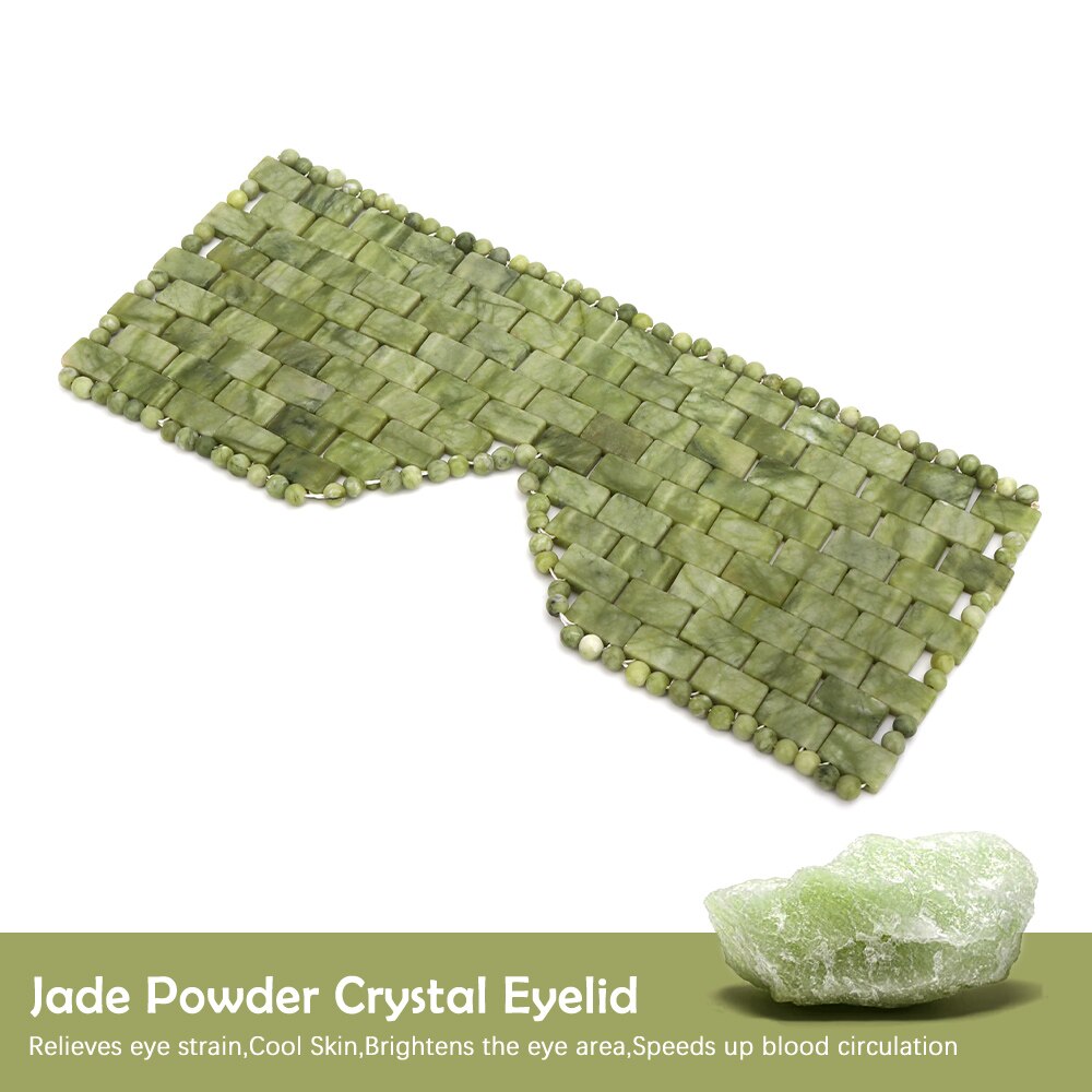 Natural Jade Face Mask for Cold Therapy - wonderfulandamazingstuff