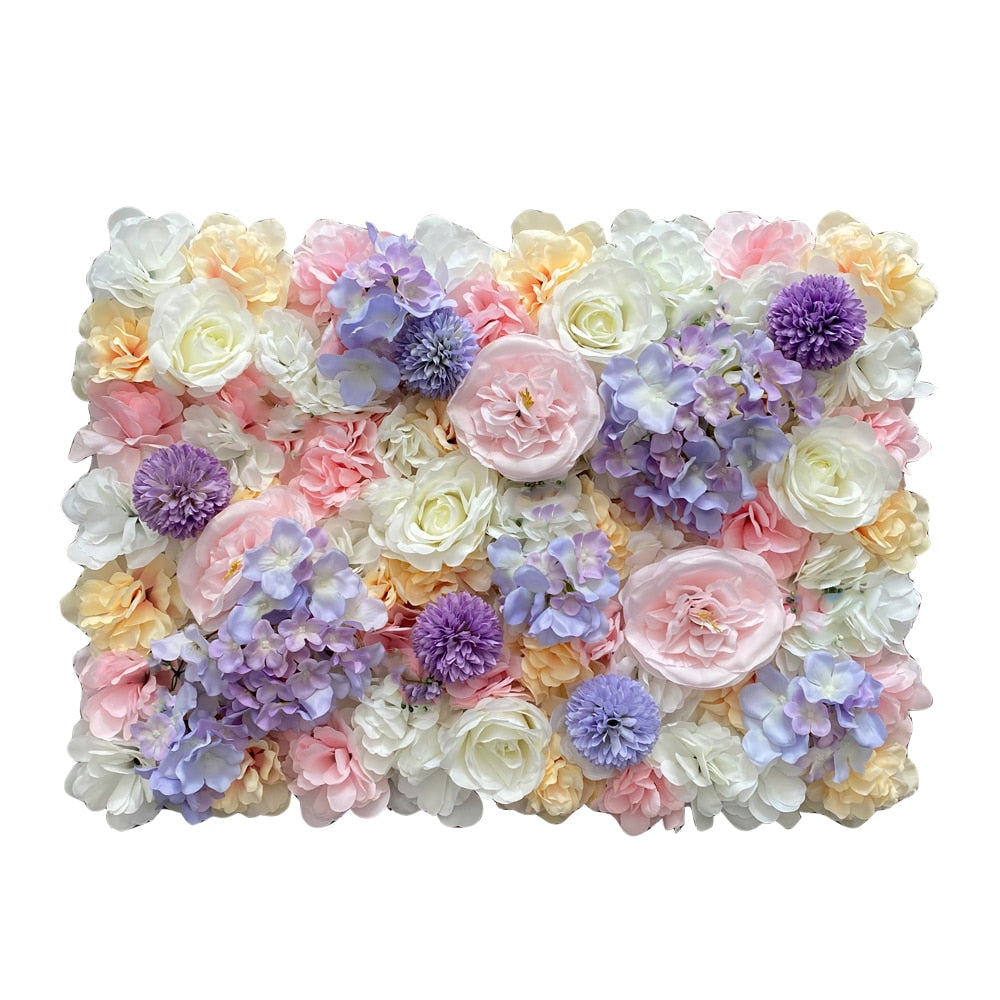 Silk Rose Flowers 3D Backdrop Wall - wonderfulandamazingstuff