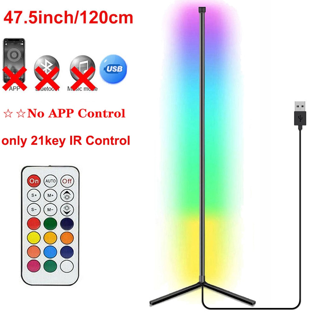 Bluetooth/Wifi Rgb Led Floor Lights with Remote - wonderfulandamazingstuff