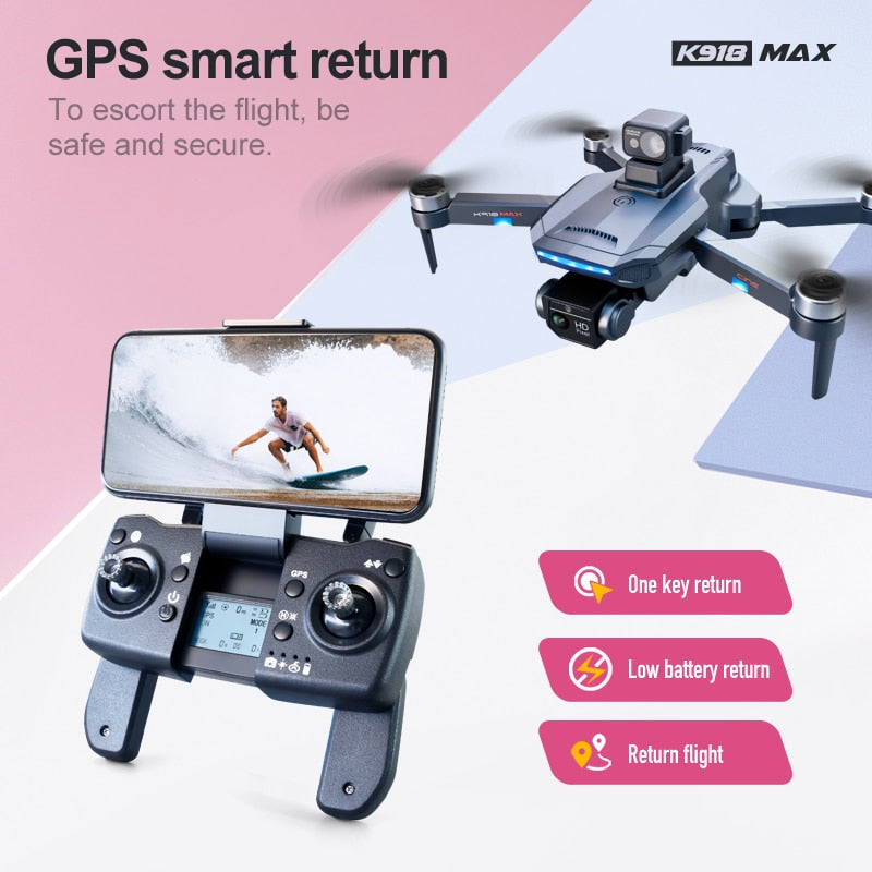 4K Professional Obstacle Avoidance Drone w/ 8K DualHD Camera - wonderfulandamazingstuff