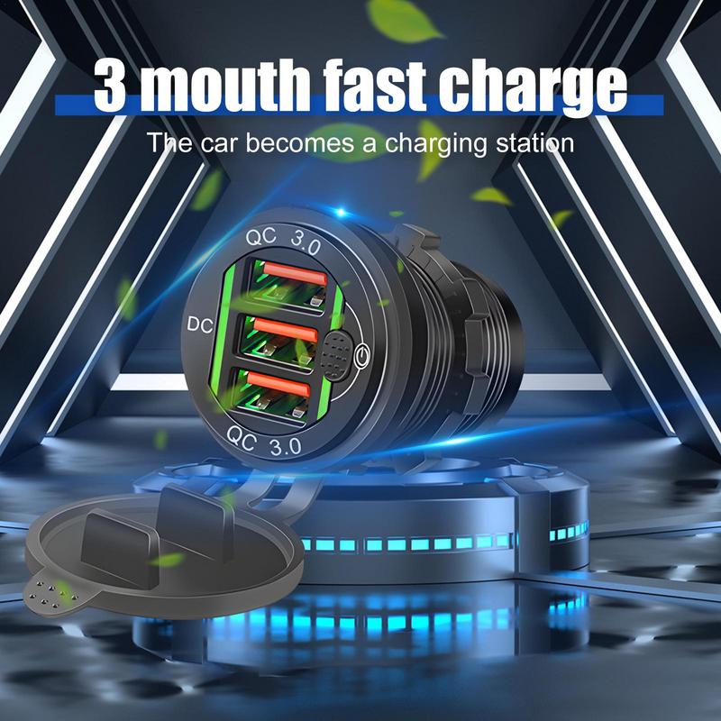 Fast Car Charger 3.0 USB - wonderfulandamazingstuff