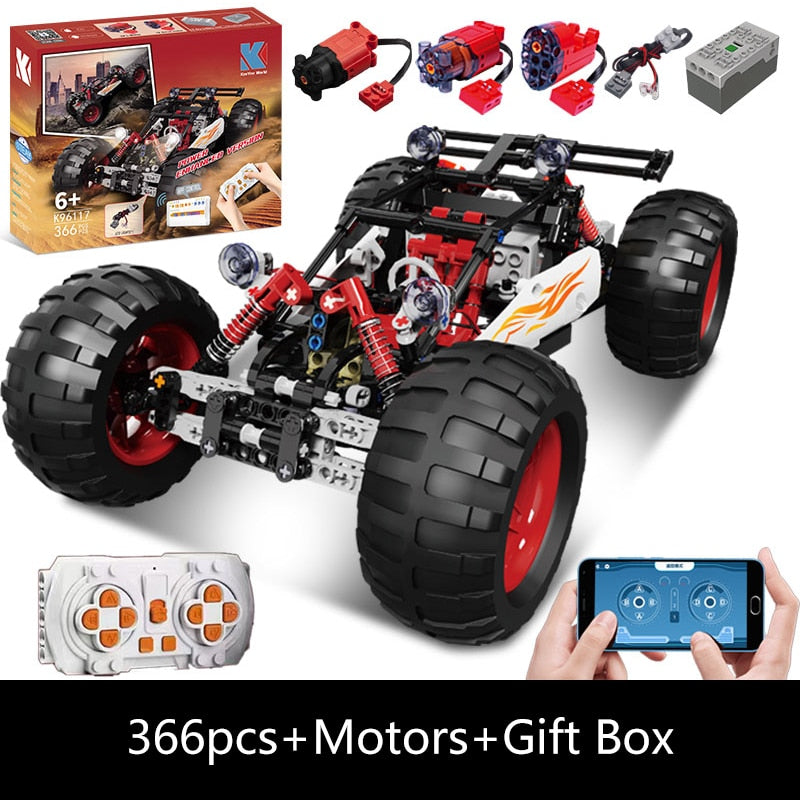 Remote Control Motor Power Building Blocks Bricks - wonderfulandamazingstuff