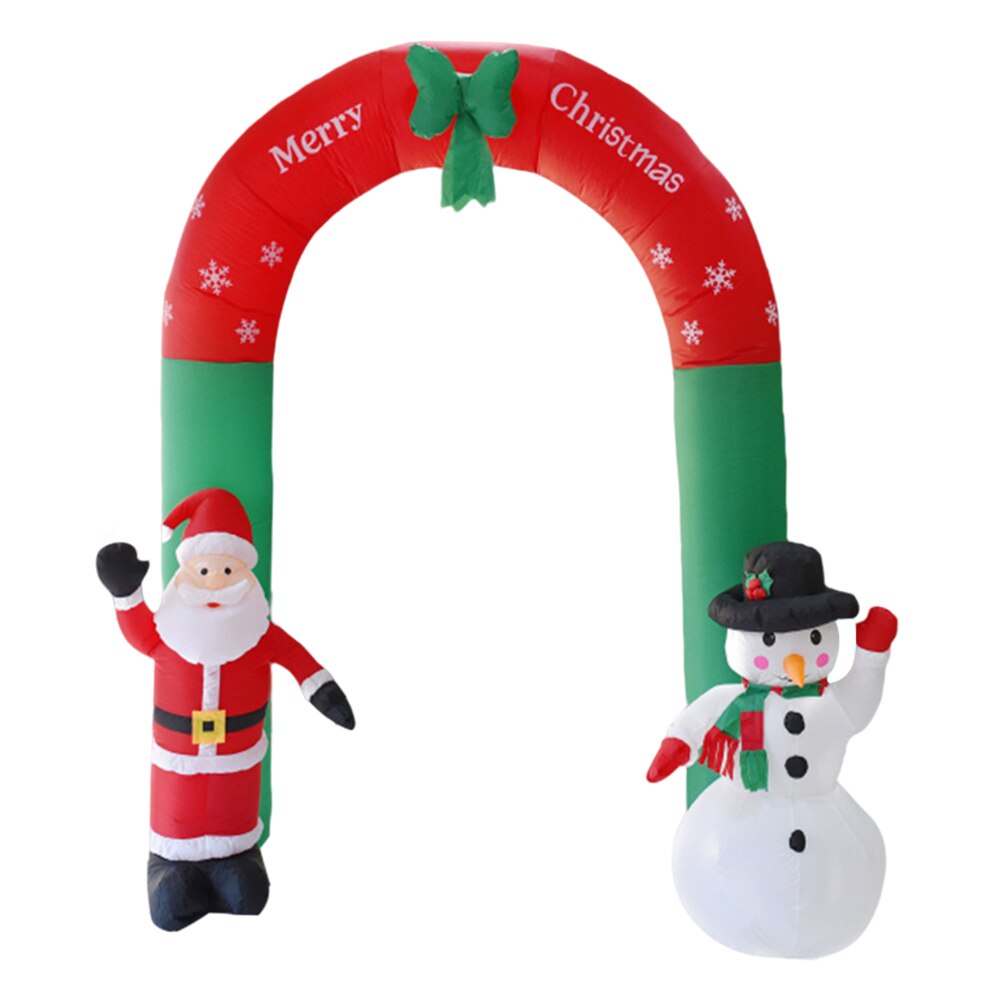 LED Christmas Inflatable Snowman & Santa Claus Decorations - wonderfulandamazingstuff