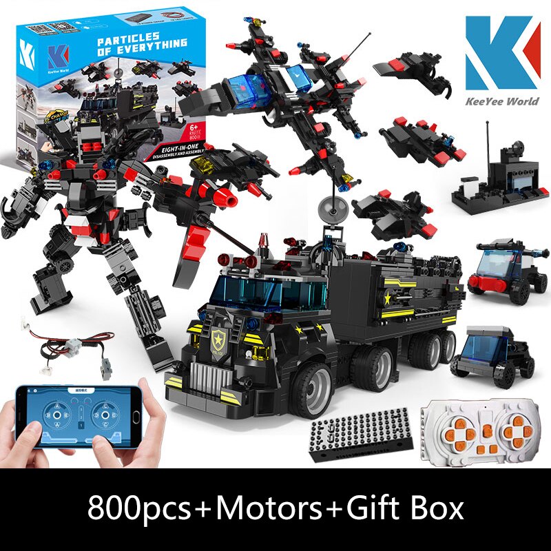 Remote Control Motor Power Building Blocks Bricks - wonderfulandamazingstuff